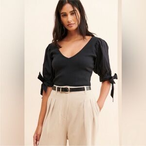 Maeve Anthropologie Puff Sleeve Blouse